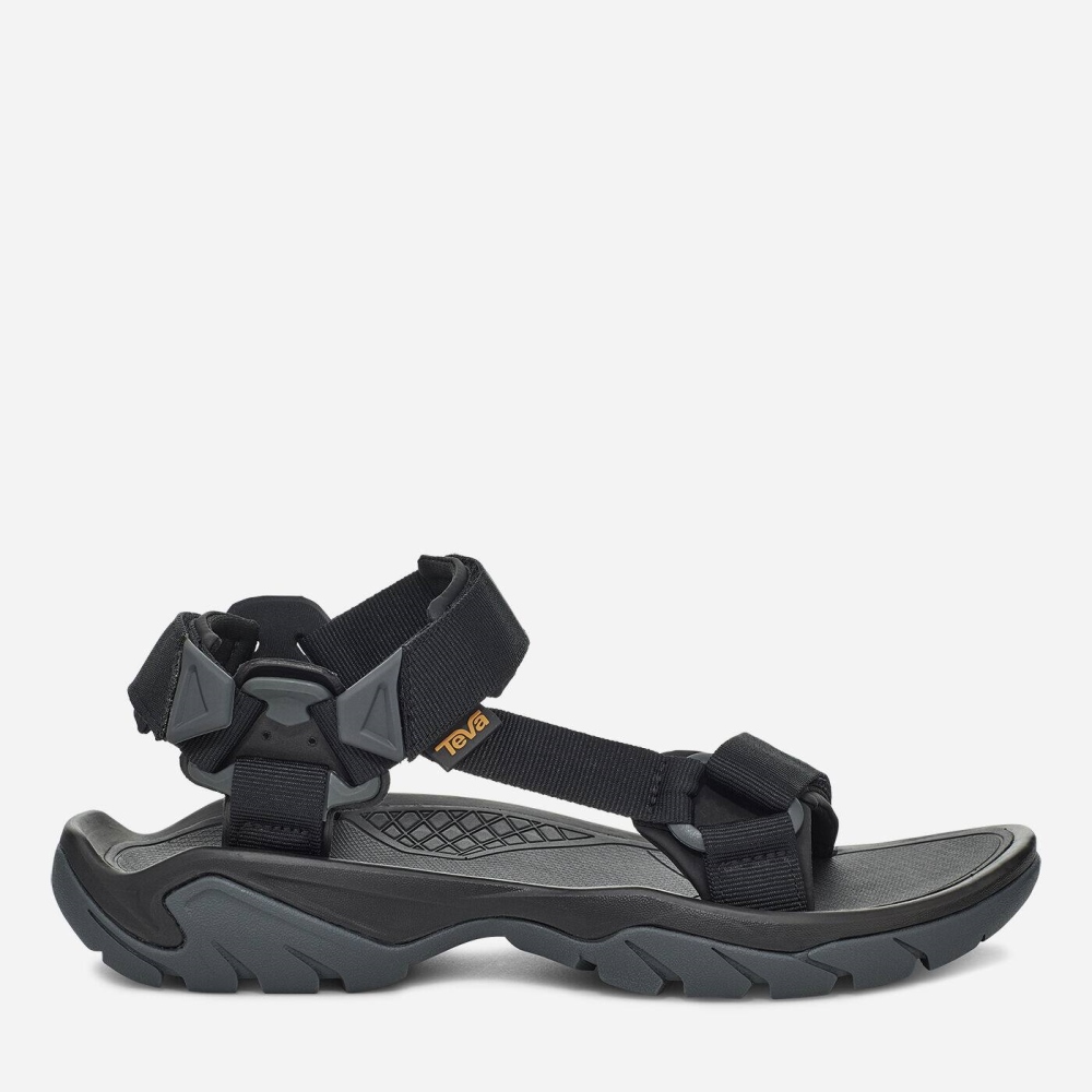 Teva Terra Fi 5 Universal Men's Black / Grey Sandals CA63468 Canada Clearance